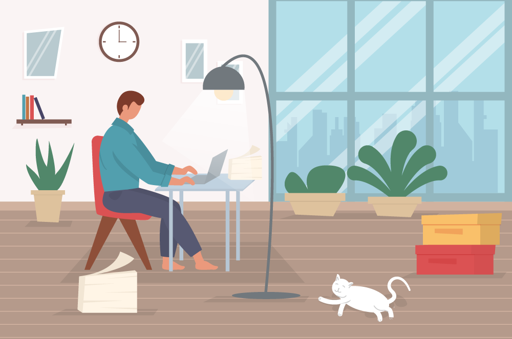 Working from home - the new reality